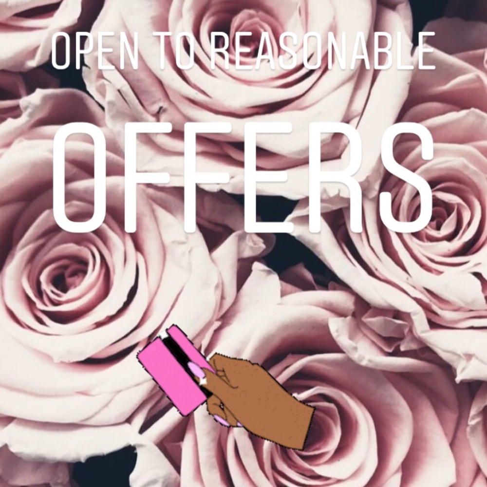 Open to reasonable offers
